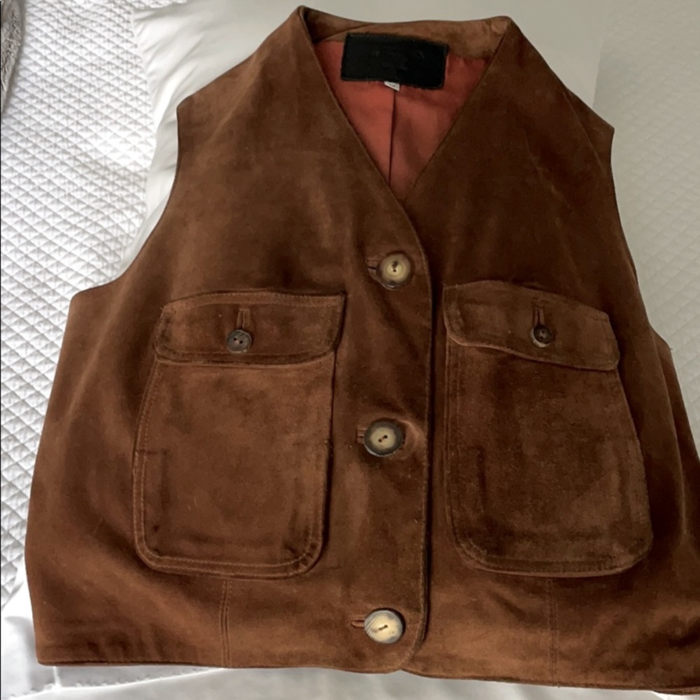 Tony Graham suede vest